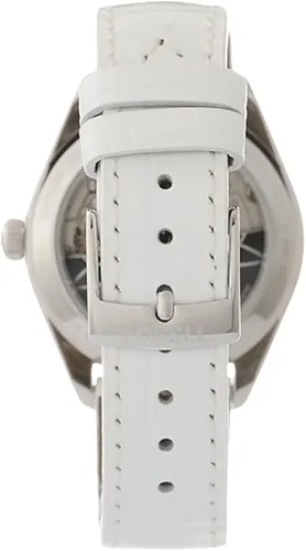 Vista 2 de Tissot Reloj automático suizo PR 100 para mujer, blanco, cuero, 16 (T1012071611600), Nácar, Reloj automático