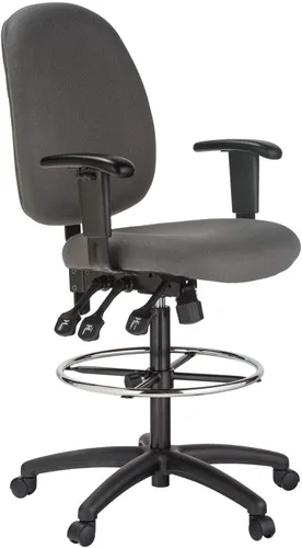 Vista 4 de Silla de dibujo ergonómica alta de Harwick