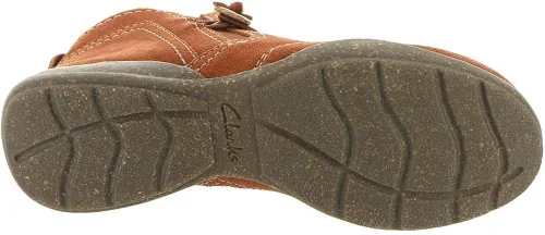Vista 3 de Clarks Roseville Aster - Botines para mujer, Negro