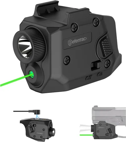 Vista 9 de Defentac - Visor láser para pistola/arma de mano, haces magnéticos recargables para armas con riel, compatible con Taurus G2C G3 G3C