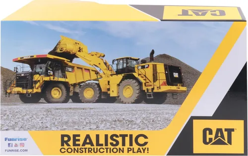 Vista 7 de CAT Juguetes de construcción, Juguete de construcción Bulldozer de 15", Edades 2+, Plástico resistente, No requiere baterías, Serie Tough Rigs
