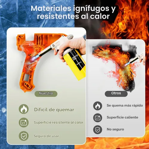 Vista 7 de Kit de pistola de pegamento caliente con 30 barras de pegamento (130 mm x 7 mm), precalentamiento rápido, alta temperatura para manualidades Naranja