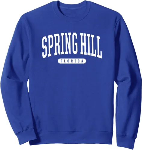 Vista 4 de Universidad Estilo Primavera Hill Florida recuerdo regalo sudadera