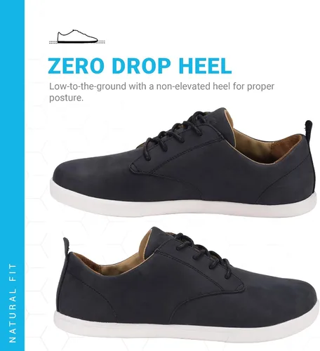 Vista 3 de Xero Shoes Glenn Dress Casual Leather Shoes - Zapatos ligeros para hombre