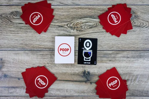 Vista 2 de Breaking Games Poop The Game - Juego de cartas familiar para 2 a 5 jugadores, a partir de 6 años
