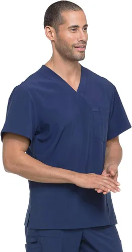 Vista 7 de Dickies EDS Essentials DK645 - Camiseta quirúrgica con cuello en V para hombre