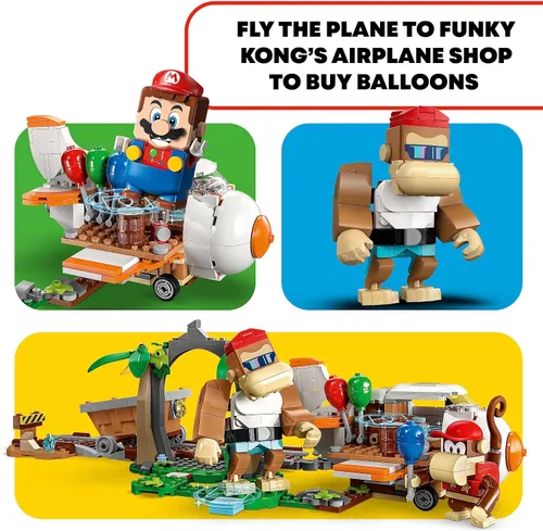 Vista 5 de LEGO 71425 Super Mario Diddy Kongs Lorenritt Erweiterungsset