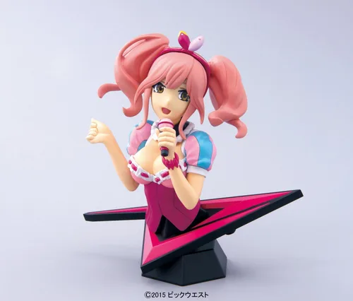 Vista 2 de Figura de levantamiento de busto Macross Delta Makina Nakajima modelo de plástico