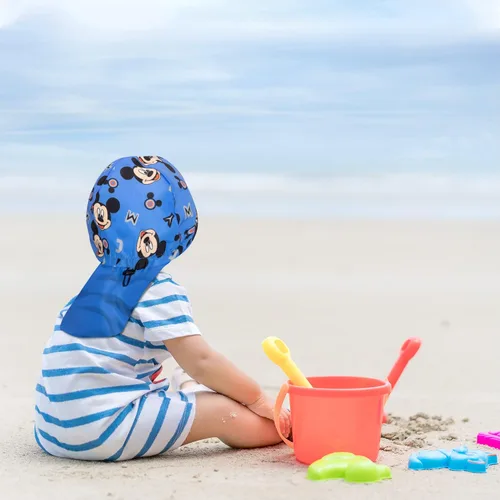 Vista 6 de Disney Sombrero de natación para niños pequeños sombrero de sol para niños sombrero de verano con favoritos sombrero de sol para bebé