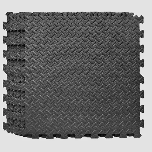 Vista 4 de Tapete de ejercicio de rompecabezas, azulejos de espuma EVA entrelazados para protección, tapete de espuma para equipo del hogar y gimnasio