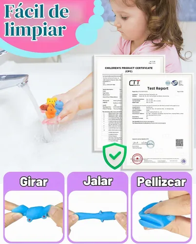 Vista 5 de Paquete de 100 juguetes esponjosos a granel, recuerdos de fiesta Kawaii