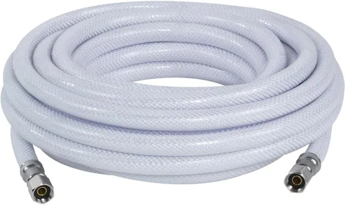 Vista 2 de Certified Appliance Accessories Ice Maker Water Line, 25 Feet, Polyester-Reinforced PVC, White