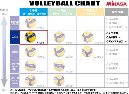 Vista 2 de Mikasa V300W Voleibol