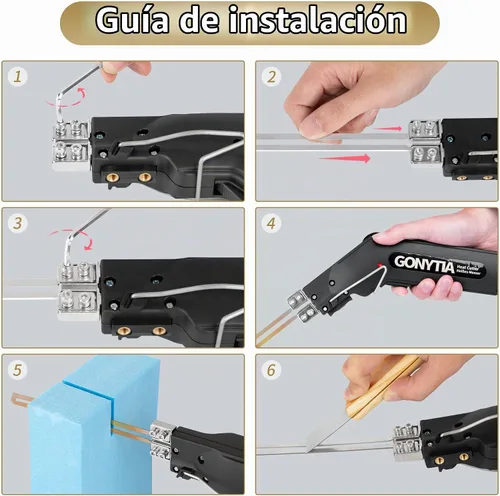 Vista 6 de cortador caliente de la espuma del cuchillo 190W, equipo eléctrico