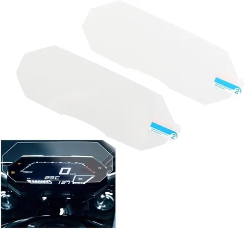 Vista 3 de Protector de pantalla de motocicleta, para Ya&maha MT07 FZ-07 2021 2022 Velocímetro de motocicleta Protector de pantalla para salpicadero