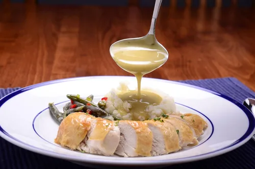 Vista 2 de Vivian's Live Again - Mezcla de sopa de pollo y salsa sin gluten, sin lácteos, paquete de 3