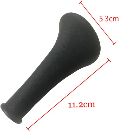 Vista 2 de Pomo de la palanca de cambios de 5 velocidades negro superior manual de plástico para Mercedes Benz W190 W201 W202 W123 W124 W126 W140 S124 C E S