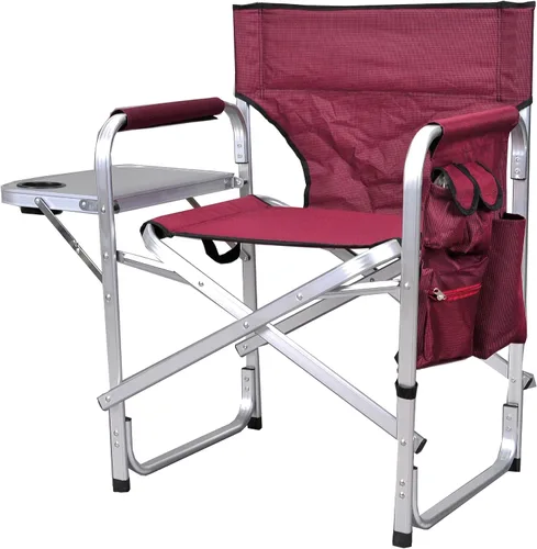 Vista 2 de Elegante completa silla plegable acampar Marrón