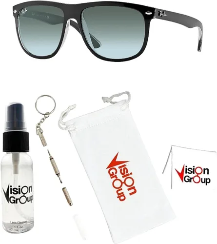 Vista 2 de Ray-Ban RB4147 Boyfriend Sunglasses + Vision Group Accessories Bundle