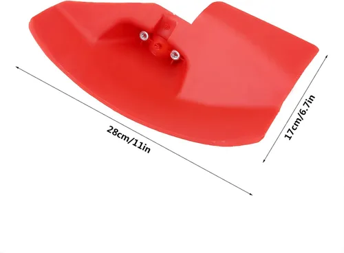 Vista 2 de Zerodis 1 unid desbrozadora recortadora cuchilla protector para 24 26 1.102 in de diámetro, cortador de cepillo de eje