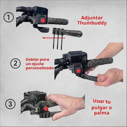 Vista 6 de Extensor de Acelerador Thumbuddy - Modelo TB1