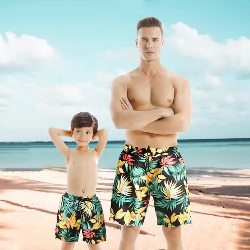 Vista 3 de ATOZ Trajes de baño familiares a juego, conjuntos de bikini para mujeresniñas, niños, trajes de baño para madre e hija, trajes de baño para padre e