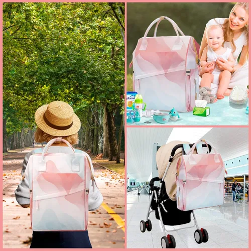 Vista 6 de Mochila para pañales, mochila portátil para pañales de viaje, mixto, Classic