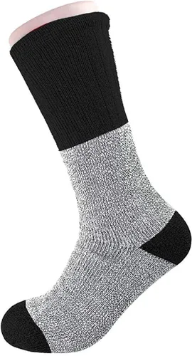 Vista 5 de Diamond Star Calcetines térmicos de invierno para hombres y mujeres, calcetines aislados, para clima frío, botas cálidas, paquete de 6 o 12 pares