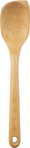 Vista 5 de OXO Good Grips - Juego de utensilios de madera de 3 piezas y cuchara de esquina de madera Good Grips, color marrón, juego de 1