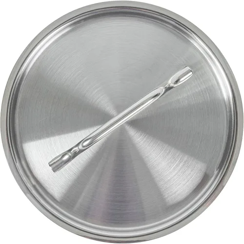 Vista 14 de Restaurantware Tapa de sartén de acero inoxidable, 7 x 2 pulgadas