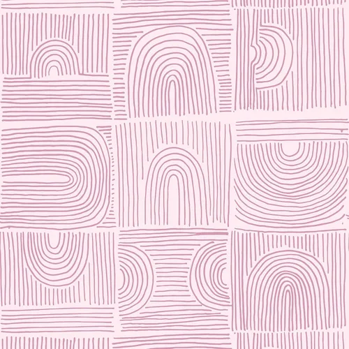 Vista 8 de VEELIKE Papel tapiz geométrico bohemio con arcos amarillos para despegar y pegar, extraíble, para dormitorio, baño, 17.7 x 118 pulgadas, papel tapiz