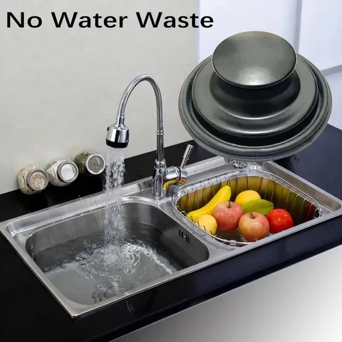 Vista 6 de Tapón de fregadero de cocina de 3.35 pulgadas para tapón de eliminación de basura, tapón de eliminación de basura inoxidable para drenaje de cocina