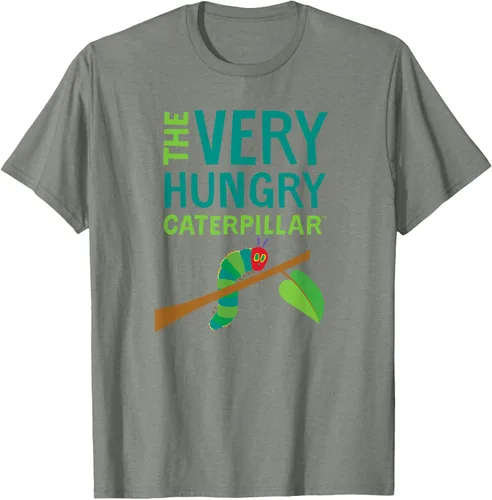 Vista 17 de Camiseta infantil The Very Hungry Caterpillar Negro