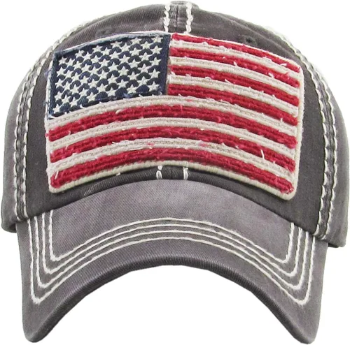Vista 272 de KBETHOS Tactical Operator Collection USA Fishing Mesh Ballcap Flag Patch America Outdoors Trucker Baseball Cap