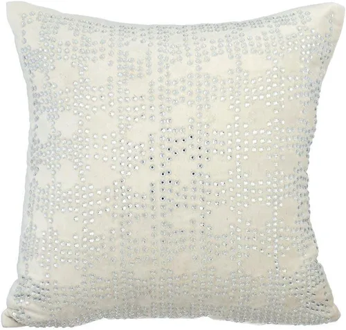 Vista 26 de The HomeCentric Funda de almohada, fundas de almohada decorativas de 12 x 12 pulgadas (11.8 x 11.8 in), color blanco, fundas de almohada de piel