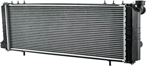 Vista 3 de Radiador de núcleo de aluminio CU1193 para Jeep Cherokee XJ Comanche 1991-2001 2.5L L4 4.0L L6 Radiador Radiador de flujo cruzado 1992 1993 1994
