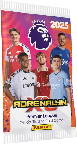 Vista 3 de Panini Caja de tarjetas coleccionables Adrenalyn XL de la Premier League 2024-25 (50 paquetes cada uno)
