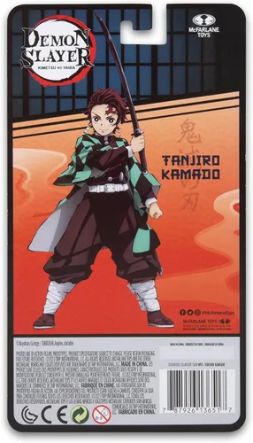 Vista 8 de McFarlane Toys - Demon Slayer 5" Wave 1 - Tanjiro Kamado