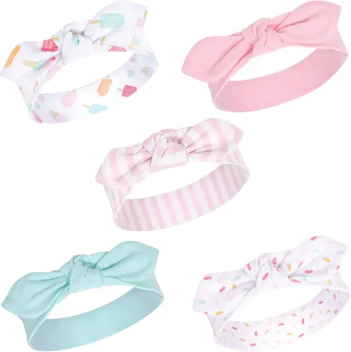 Vista 11 de Hudson Baby - Diademas de algodón y sintéticas, talla 0-24 meses