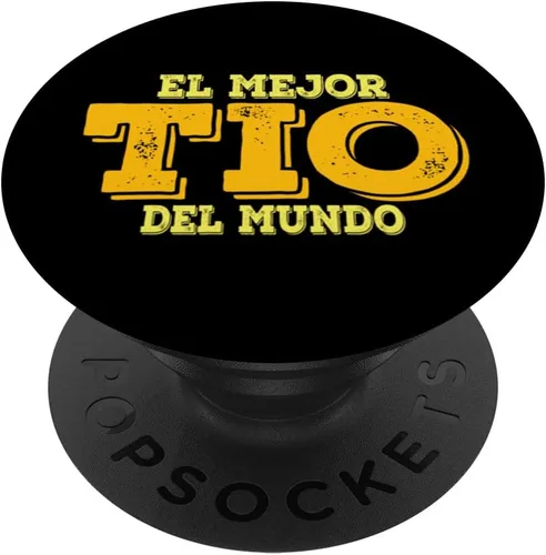 Vista 6 de Vintage El Mejor Tio Del Mundo Uncle Fathers Day Tio PopSockets MagSafe PopGrip for iPhone