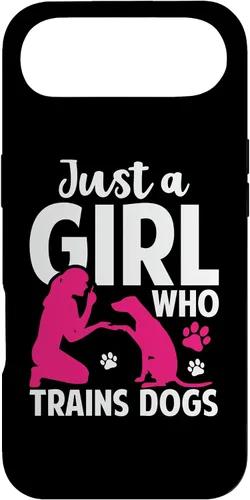 Vista 27 de Girl Who Trains Dogs Training Funny Dog Trainer Women Girls Case for iPhone 17