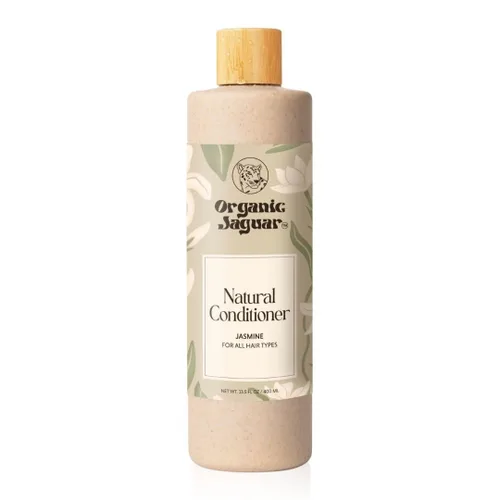 Vista 10 de Organic Jaguar, Acondicionador natural de madreselva, acondicionador sin sulfato con vitamina E, ricino, argán y almendras, miel, para hidratar todo