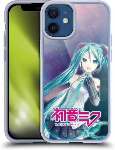 Vista 228 de Head Case Designs Licencia Oficial Hatsune Miku Gráficos Lindos Carcasa de Gel [Protección de Grado Militar] Compatible con Apple iPhone 7