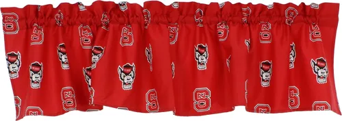 Vista 5 de College Covers Everything Comfy Arkansas Razorbacks - Cenefa de cortina estampada - 84 x 15 pulgadas