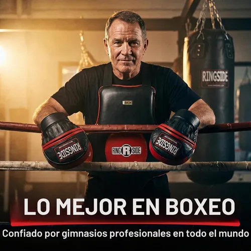Vista 7 de Ringside Paquete de entrenador de boxeo, talla única, negro