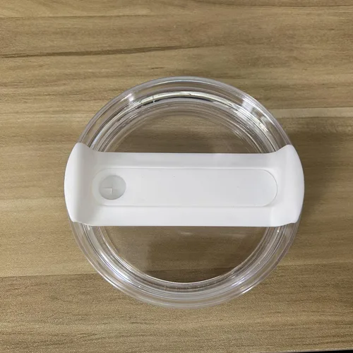 Vista 7 de Tapa de Vaso de 40 OZ Compatible con Stanley Quencher, Paquete de 2 Tapas de Vaso de Acero Inoxidable a Prueba de Derrames y Resistentes a