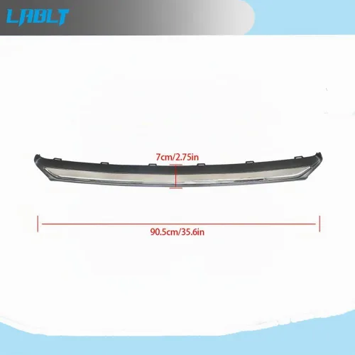 Vista 7 de LABLT Reemplazo de parachoques delantero cromado para Accord 2013 2014 2015 HO1095119 71150T2FA00