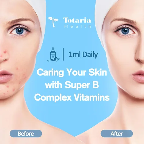 Vista 6 de 15 en 1 complejo de vitamina B liposomal Pro sin azúcar, gotas de complejo B con niacinamida B1, B2, B3, colina, biotina B5, B6, B7, inositol