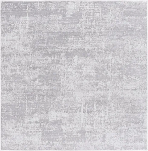 Vista 57 de SAFAVIEH Amelia Collection ALA700A - Alfombra decorativa de 2'2" x 4', diseño moderno abstracto, color marfil y azul, no desprende pelusa y de fácil