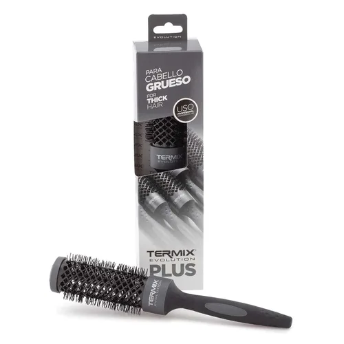 Vista 3 de Termix Evolution Plus 0.472 in- Cepillo para cabello grueso con cerdas ionizadas para cabello grueso y difícil de manejar